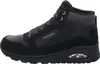 Side view of a black high-top sneaker. Produktbild-Vorschau