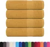 vidaXL Badetücher FROGN 4 Stk. Gold 100x150 cm 360 g/m² Produktbild-Vorschau 1