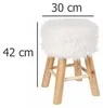Sitzhocker mit kleiner Polsterung a la Fell, Universalsitz Produktbild-Vorschau 6