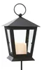 LED-lantaarn/graflicht met kaars - gele LED - grondspie - Productafbeelding-voorbeeld 6
