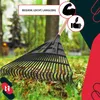 KOTARBAU® Rastrello per foglie in plastica da 61 cm con Anteprima dell’immagine prodotto 8