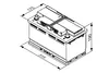 BOSCH S4 E11 Starterbatterie 12V 80Ah 800A/EN L4 für VW Produktbild-Vorschau 8