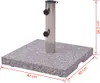 vidaXL Sonnenschirmständer Ständer Basis Quadrat 20kg Produktbild-Vorschau 7