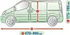 Ochranná plachta Mobile Garage na auto VW Transporter T6 Náhled obrázku produktu 3