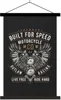 MuchoWow® Textilposter Mancave - Motor - Flügel - Vintage Produktbild-Vorschau 1