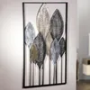 Metall-Bild "Blätterwald", Wandbild aus Metall, 52cm x Produktbild-Vorschau 4