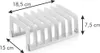Tescoma Vassoio con coperchio in plastica FlexiSPACE 185 x Anteprima dell’immagine prodotto 2