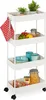 Carrello Relaxdays, 4 ripiani, A x L x P: 93 x 40 x 22 cm, Anteprima dell’immagine prodotto 1