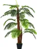 Outsunny Kunstpflanzen im Topf 120 cm Palme Kunstpflanze Produktbild-Vorschau 1