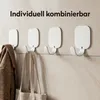 doporro Klebehaken extra stark aus Aluminium, Haken Produktbild-Vorschau 4