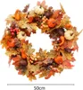 Türkranz Herbst, Kranz Herbst, Ahornblatt Türkranz, Kürbis Produktbild-Vorschau 2