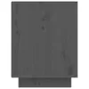 vidaXL Armoire à chaussures Gris 60x34x45 cm Pin massif Voir les images du produit 6