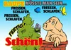 vianmo Holzschild 30x40 cm Raupe müsste man sein fressen Produktbild-Vorschau 1