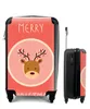 MuchoWow® Koffer Handgepäck Trolley Rollkoffer Kleine Produktbild-Vorschau 1