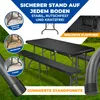 KESSER® Bierzeltgarnitur 3-teilig Set Tisch & 2x Bank | Produktbild-Vorschau 7