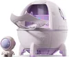 (Fialová) Zvlhčovač vzduchu Space Capsule Diffuser Home Náhled obrázku produktu 1