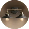 Vintage Doppelwandlampe e27 60w - 63x15x29cm Produktbild-Vorschau 2