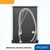 Exquisit Geschirrspüler GSP9614-030B weiss | Spülmaschine Produktbild-Vorschau 6