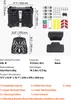 VEVOR bauletto moto bauletto moto 45 L in lega di alluminio Anteprima dell’immagine prodotto 7