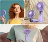 USB ventilátor Tichý mini stolní ruční ventilátor 5000 mAh Náhled obrázku produktu 10