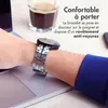 Accezz Bracelet acier pour la Samsung Galaxy Watch 4 / 5 / Voir les images du produit 5