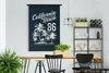 MuchoWow® Wandteppich Wandbehang Strand - Palme - Retro Produktbild-Vorschau 3
