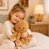 Plüsch-Oktopus, Kuscheltier mit elastischen Tentakeln, Produktbild-Vorschau 2