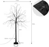 ECD Germany LED-Baum 150 cm mit 600 warmweißen LEDs, Produktbild-Vorschau 6
