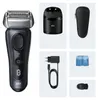 Braun Series 8 8663cc, Folienschaber, Grau, Tasten, Produktbild-Vorschau 11