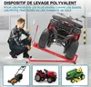 Wiltec Cric lève Tracteur Tondeuse – 400 kg max. – Acier – Voir les images du produit 4