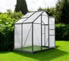 Hliníkový skleník Westmann Flora 64 antracit 132x192x202 cm Náhľad obrázku produktu 3