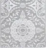 vidaXL Tappeto per esterni ARAKIL Grigio chiaro 190x290 cm Anteprima dell’immagine prodotto 10