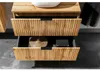 Meuble double vasques à poser 120 cm - Georgia Oak Voir les images du produit 7