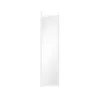 A full-length mirror with a white frame, hanging from a hook. Produktbild-Vorschau