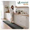 VOUNOT® Weicher Kurzflor Teppich Wohnzimmer mit Produktbild-Vorschau 2