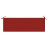 vidaXL Coussin pour banc de jardin rouge 150x50x3 cm tissu Voir les images du produit 19