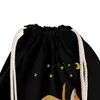 Mr. & Mrs. Panda gym tasche Fuchs Sterne - Schwarz - Produktbild-Vorschau 4
