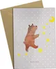 Mr. & Mrs. Panda Beileidskarte Bär Träume - Grau Pastell - Produktbild-Vorschau 1