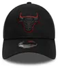 New Era NBA 9FORTY Cap Team Outline Chicago Bulls black Produktbild-Vorschau 3