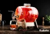 Kuketo | Glasfass Mit Kran 3 L Auf Holzständer – Exklusive Produktbild-Vorschau 4
