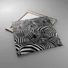 Bild auf Leinwand - Leinwandbild - Tiere Zebra Streifen - Produktbild-Vorschau 2