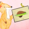 Mr. & Mrs. Panda schreibtischunterlage Avocado Yoga - Gelb Produktbild-Vorschau 2
