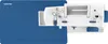 A sewing machine is placed on a blue mat with a ruler marking. Náhľad obrázku produktu