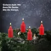 4er Kerzenhalter silberne Kerzenplatte Adventskranzstecker Produktbild-Vorschau 5