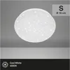 Briloner  Star LED Deckenlampe 4,5W Sternenhimmel Rund Weiß Produktbild-Vorschau 1