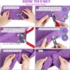Set pinza per bottoni automatici 9,5 mm + 100 bottoni Anteprima dell’immagine prodotto 8