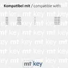 MT-KEY Funk Fernbedienung 434MHZ 2 Tasten Autoschlüssel Produktbild-Vorschau 6