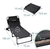 Relaxdays opvouwbaar campingbed, inclusief matras en Productafbeelding-voorbeeld 4