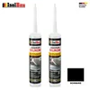 Isolbau Aquarium Silikon 2 x 300 ml Schwarz Glassilikon dauerelastisch wasserdicht Voir les images du produit