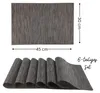 12 Stück Platzsets, Tischset gewebt 45x30 cm, Platzmatten Produktbild-Vorschau 2